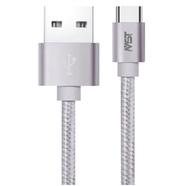 Megastar 2M USB to Type CType-CFast Charging Cable-Silve - (FC-C001)3A 