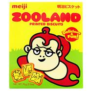Meiji Zooland Printed Biscuits - (70 gm) icon