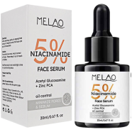 Melao 5 Percent Balancing B3 Facial Serum For Acne, Tone, Texture Brightening Hydrating Niacinamide Whitening 20ml