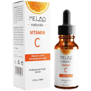 Melao Natural Vitamin C Serum For Face Organic Anti Aging Topical Facial Serum 30ml