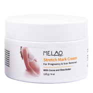 Melao Stretch Mark Cream 120gm For Pregnancy And Scar Removal Treatment With Cocoa And Shea Butter Belly Moisturizer icon