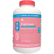 Member’s Mark Calcium With Vitamin D3 40 mcg Dietary Supplement 600 Tablets
