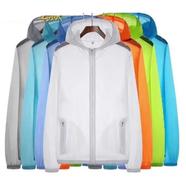 Men's Cycling Jackets Summer Sun Protection Clothing Hooded Breathable Lightweight Anti-UV Coat