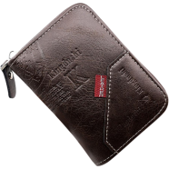 Men's Wallet for Short Male Card Holder Wallets Zipper Around Money Coin Purse icon