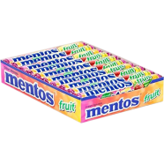 Mentos Fruit Flavour Candy Roll 37gm - 142700144