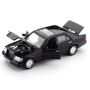 Mercedes SW140 Diecast 1:32 Alloy Toy Car Sound And Light Pull Back Model Full Body Metal Die-cast Model