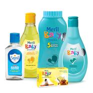 Meril Baby Daily care essential gift pack 