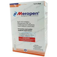 Meropen 1gm Per Vial IV Injection