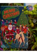 Merry Christmas Notebook with Badge - SN202130131