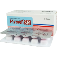 Mervan SR 200 mg 10's Strip Tablet icon