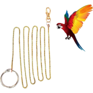 Metal Bird Foot Chain Harness and Leash Golden for All Bird icon