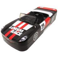 Metal Car Shaped Pencil Box case with Wheels And Movable car Seats Pencil tin Box
