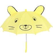 Metal and Polyester Fashionable Umbrella - Yellow