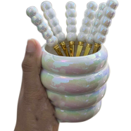 Metallic Teaspoons and Forks image