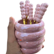 Metallic Teaspoons and Forks image