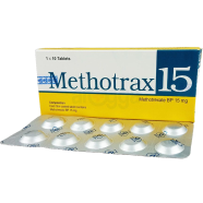 Methotrax 15 mg 10's Strip Tablet