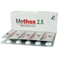 Methox 2.5mg Tablet 10's Strip icon