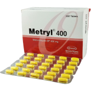 Metryl 400 mg - 10's Strip Tablet icon