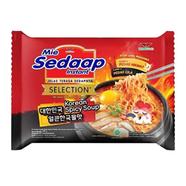 Mi Sedaap Mi Sup Korean Spicy Soup Noodles 77gm (South Korea) - 145300237