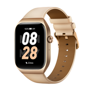 Mibro T2 Calling 1.75 Inch Amoled Smart Watch With 2ATM Water Resistance light Gold