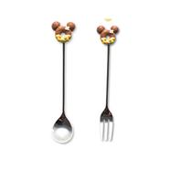 Mickey Donuts Spoon And Fork Set (2 Pcs Set) - JRMG9005-Y