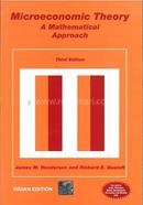 Microeconomic theory : A Mathematical Approach