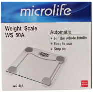 Microlife Digital Body Weight Bathroom Scale with Step-On Technology image