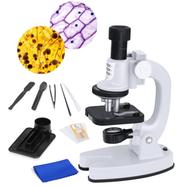 Microscope for Kids Beginners Scientific Experience LED Colored Filters, Phone Holder with Microscope Blades Set (Any Colour) icon