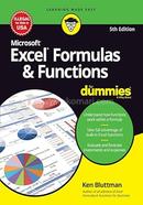 Microsoft Excel Formulas And Functions for Dummies - 5th Edition