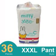 Miffy Pant system Baby Diaper (XXXL Size) (36Pcs) - XXXL-36
