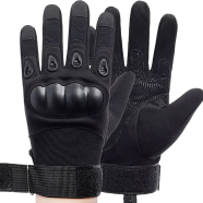 Military Grade Motorcycle Riding Tactical Outdoor Riding Fitness Hiking Full Finger Gloves image