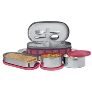 Milton Corporate Lunch 3 Stainless Steel Lunch Box- Any Color