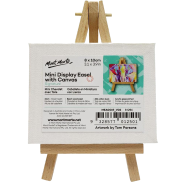 Mini Display Easel with Canvas Signature (8 x 10cm)