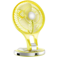 Mini Fan JR-5580 With Portable LED Light 