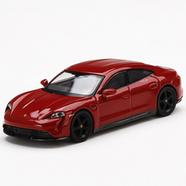 Mini GT 289 – Porsche Taycan Turbo S Carmine Red image