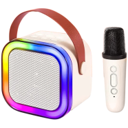 Mini Karaoke Speaker With Wireless Microphone – Portable Bluetooth Sound System
