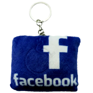 Mini Key ring, Extra Cute, Extra Soft, Adorable, Best For Gift, Hanging On Bag /Purse/Bike (key_ring_2.5inch_fb) Facebook - 199824717