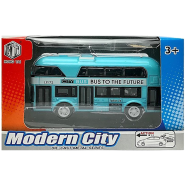 Mini Metal Bus Car (metal_bus_mini_b) - Blue