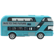 Mini Metal Bus (metal_bus_mini_b) - Blue 