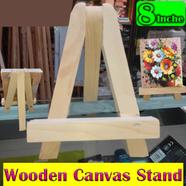 Mini Wood Display Easel Natural Craft Table Stand 8 Inchs