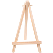 Mini Wood Display Easel Natural Craft Table Stand 12 Inchs