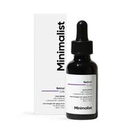 Minimalist Retinol 0.6percent Face Serum - 30ml