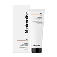 Minimalist Sunscreen Cream SPF50 Lightweight - 50 gm