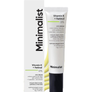 Minimalist Vitamin K plus Retinal 01 Percent Under Eye Cream 14 gm