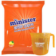 Minister Bright Wash Detergent Powder - 500 Gm (With 1.5L Mug FREE) icon