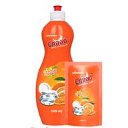Minister Chaad Dishwashing Liquid Refill (Orange Fresh) - 500 Ml With 250 Ml Refill FREE