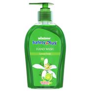 Minister Safety Plus Hand Wash Pump (Lemon Fresh) - 200 Plus 50 Ml