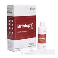 Minox Brintop F 5percent Minoxidil Hair Gain Treatment Serum with Trascutol P - 100ml