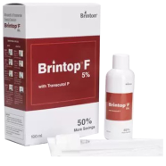 Minox Brintop F 5percent Minoxidil Hair Gain Treatment Serum with Trascutol P - 100ml