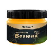 Mintiml Beewax Wood Polish Polishing Compound Wax Floor Seasoning Furniture Wrap Care Repair All-Purpose Wood